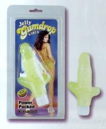 picture of Jelly Gumdrop Vibe Kiwi Jelly T Power copyright © Erotic Shopping. Used by permission.