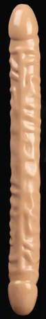 picture of Veined Double header Beige 18 inch courtesy of SexToySex.com