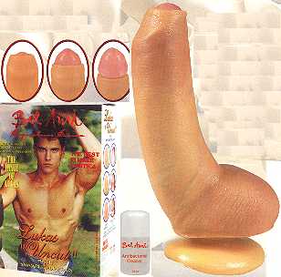 picture of Lukas Uncut Cock Dildo copyright © Convergence Inc. Used by permission.