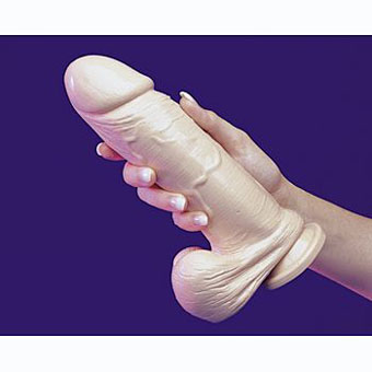 picture of 9 Inch Big Boy With Balls Dildo copyright © Adam & Eve. Used by permission.