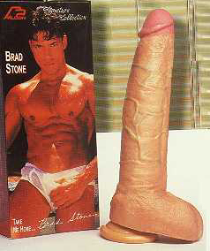 picture of Brad Stone Realistic Cock Dildo copyright © Convergence Inc. Used by permission.