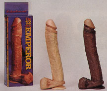 picture of Beige 12 inch Emperor Dildo copyright © Convergence Inc. Used by permission.