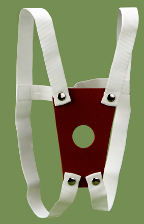Rubber harness with Strap copyright © Convergence Inc. Used by permission.