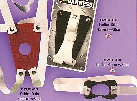 Leather Harness with Strap