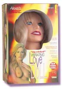 picture of Alexa’s Essensual Elements Vibrating Love Doll copyright © Discreet Online Shopping. Used by permission.