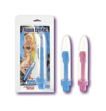 picture of 7 inch Aqua Erotic Massager Lavender copyright © Convergence Inc. Used by permission.