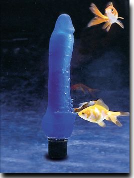 picture of Blue Dolphin Vibrator copyright © Adam & Eve. Used by permission.