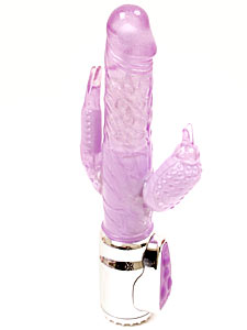 picture of Waterproof Triple Treat Lady Bug Lavender copyright © Discreet Online Shopping. Used by permission.